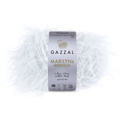 Gazzal Marilyn Merino Yün El Örgü İpi 50gr