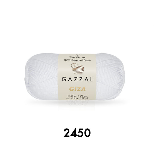Gazzal Giza Pamuklu El Örgü İpi 50gr